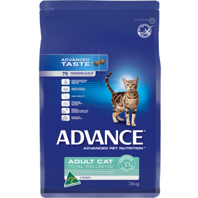 Advance Cat Food Adult Chicken 3kg