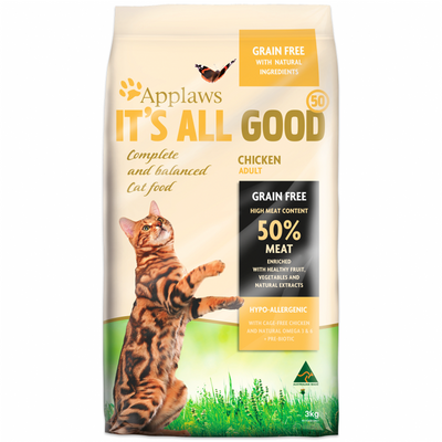 Applaws 3kg Chicken Dry Cat Food It's all Good
