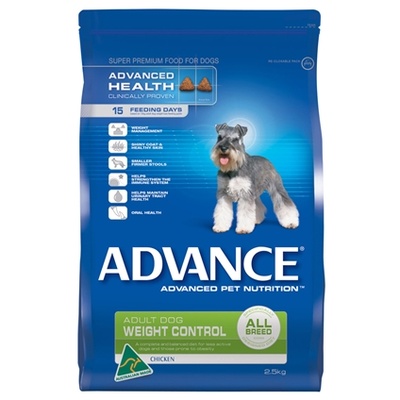 Advance Dog Adult Weight Control Chicken All Breed 2.5kg