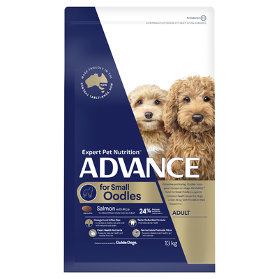 Advance Salmon With Rice Small Breed Oodles Adult Dry Dog Food 13kg