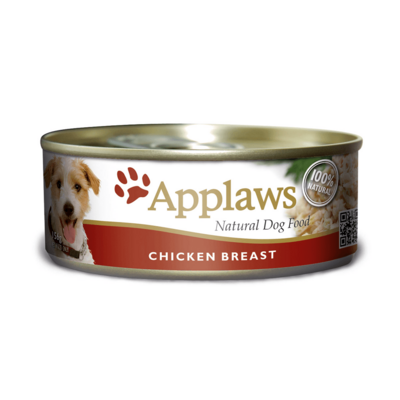 Applaws Dog 16 x 156g Chicken Breast Wet Food Tins