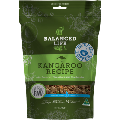 Balanced Life Rehydrate 200g Kangaroo Dog Food Topper