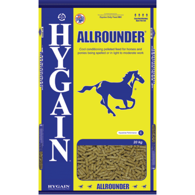 Hygain Allrounder 20kg Cool Conditioning Pelleted Feed for Horses & Ponies