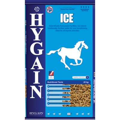 Hygain Ice Cool 20kg Hi-fibre cool conditioner Feed for Horses