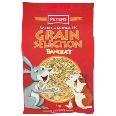 Peters 4kg Grain Selection for Rabbits and Guinea Pigs