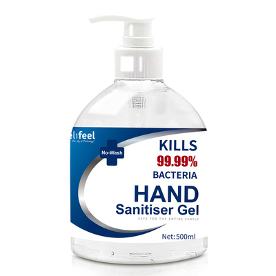 Relifeel Instant Hand Sanitiser Gel 500ml
