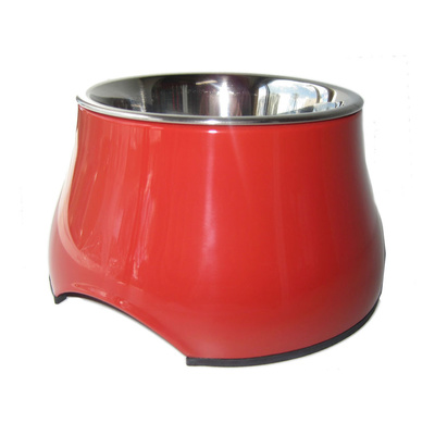 Dogit 2 in 1 Elevated Dog Dish Red 300ml