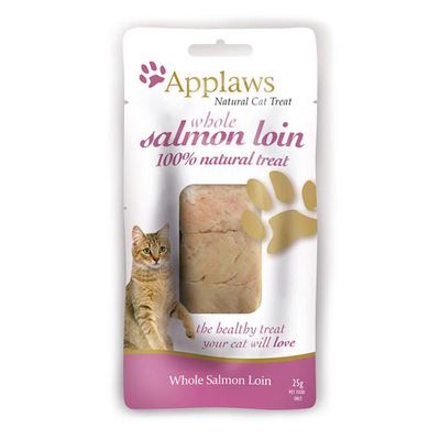 Applaws 18 x 25g Whole Salmon Loin Cat Food Treat
