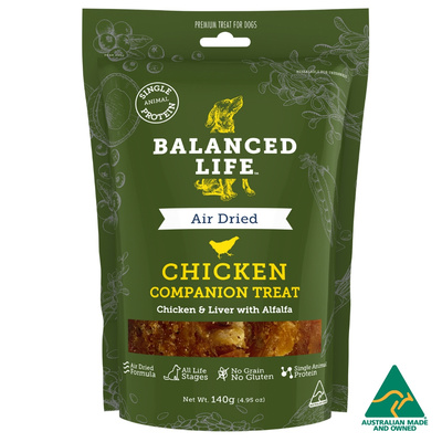 Balanced Life Chicken Dog Treats 140g