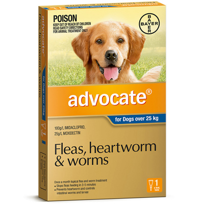 Advocate for Dogs Over 25kg - Blue 1 Pack