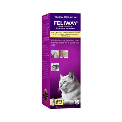 Feliway Spray 60ml for Calming Cats