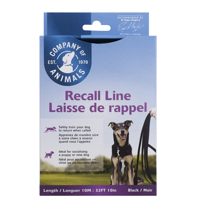 Company of Animals RECALL LINE 10M Dog Training Lead