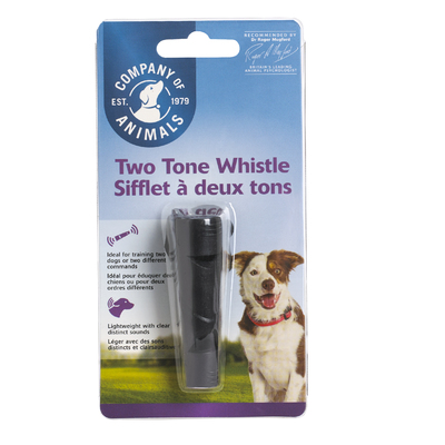 Company of Animals TWO TONE DOG WHISTLE Training Tool